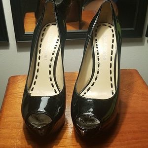 Beautiful Patent leather black sexy heels